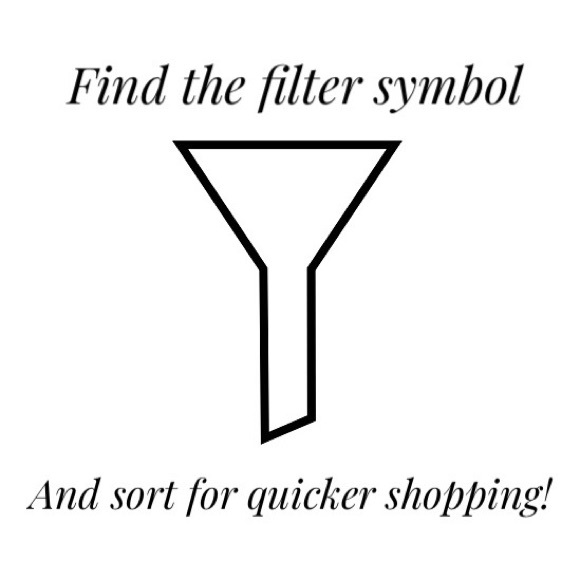 Find the filter when using the app to help look for your size. - Picture 1 of 1